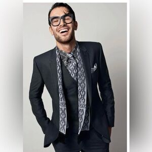 Crown bee pattern shirt